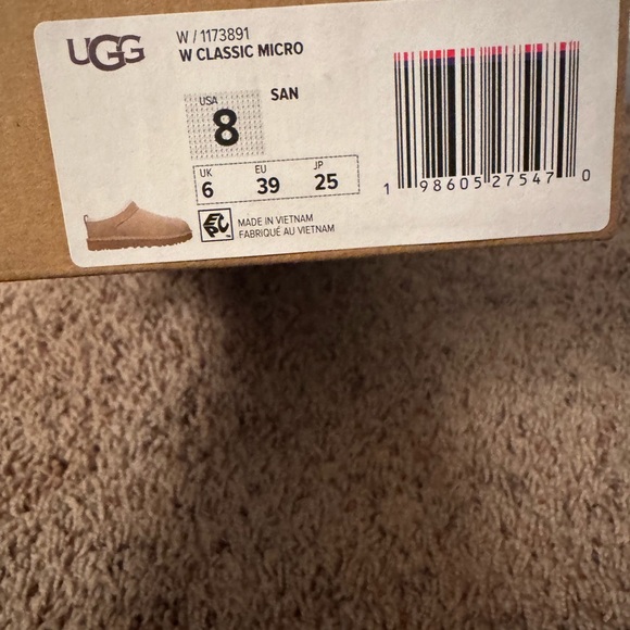 UGG Classic Micro booties - Chestnut - Picture 11 of 12